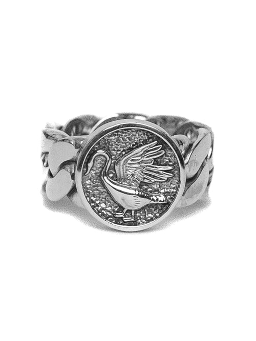 Swan Signet (Silver 925)