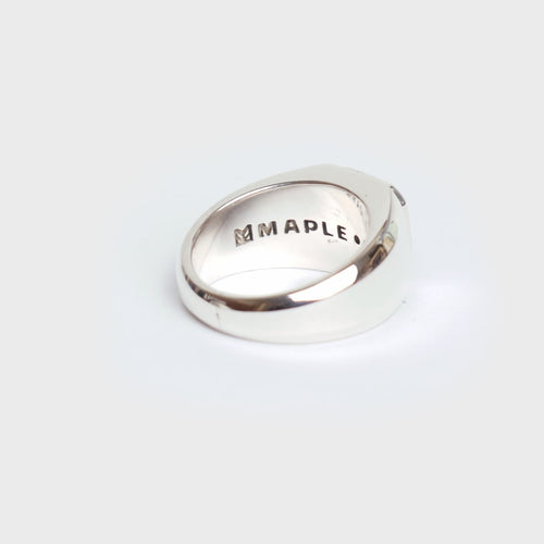 Duppy Signet Ring (Silver 925/Abalone)