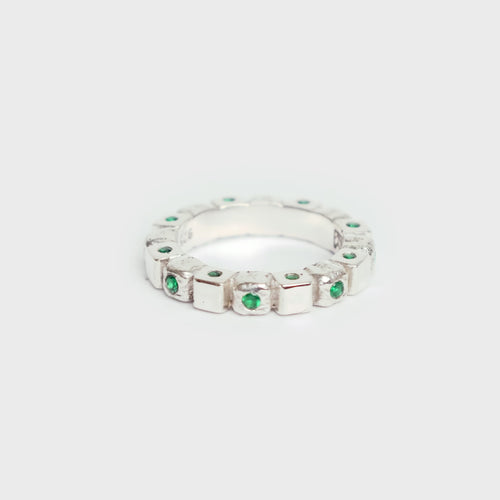 Romi's Ring (Silver 925/Emerald)