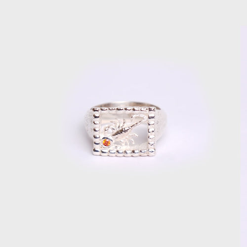 Scorpio Signet (Silver 925/Zircon)